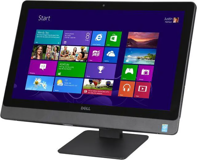 Alt view image 3 of 7 - DELL All-in-One PC Inspiron 5348 (i5348-4223BLK) Intel Core i3-4150 6GB DDR3 1TB HDD 23" Touchscreen Windows 8.1 64-Bit