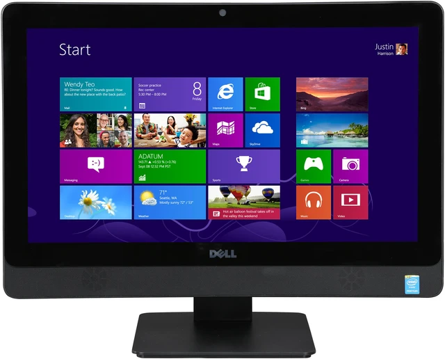DELL All-in-One PC Inspiron 3048 (i3048-5144BLK) Intel Pentium G4400T ...