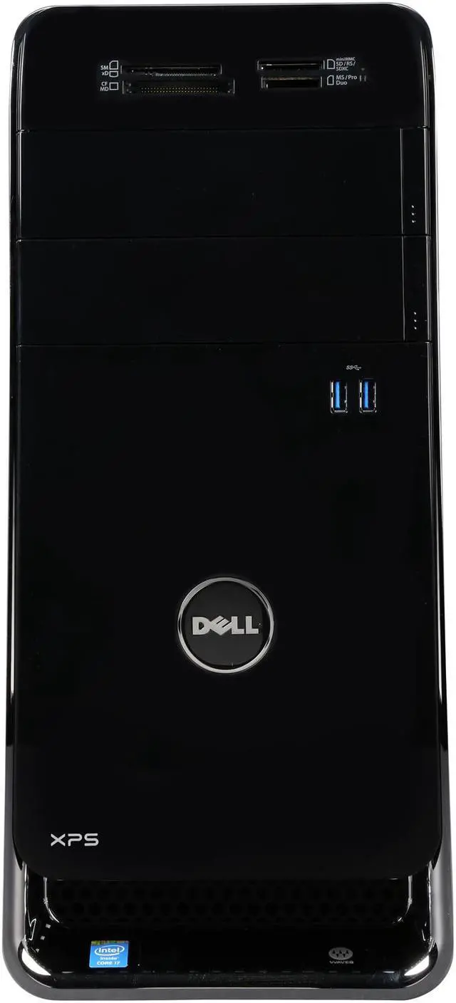 Alt view image 2 of 9 - DELL Desktop PC XPS 8700 (X8700-6877BLK) Intel Core i7-4790 24GB DDR3 2TB HDD 256GB SSD AMD Radeon R9 270 2 GB Windows 8.1 64-Bit