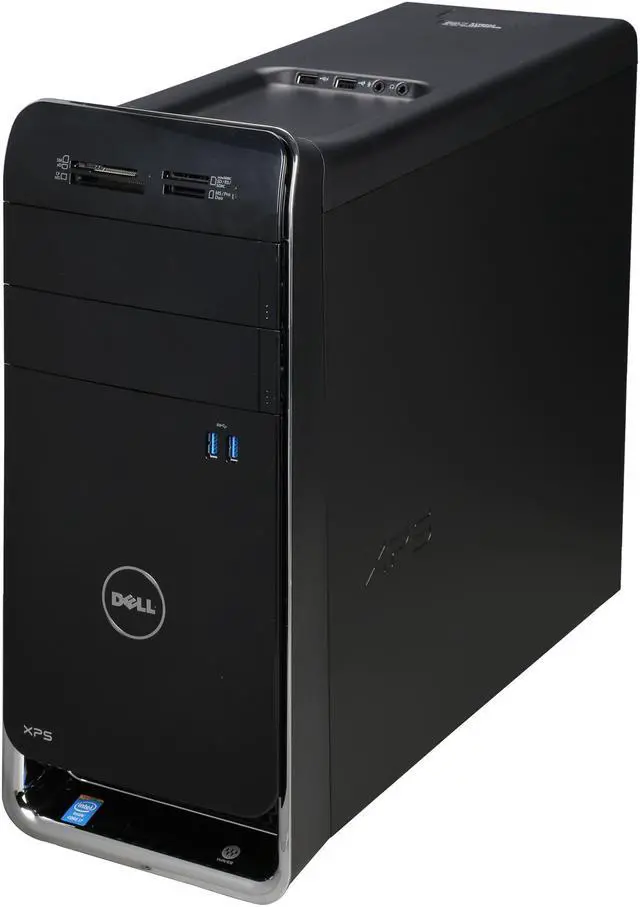 Alt view image 3 of 9 - DELL Desktop PC XPS 8700 (X8700-6877BLK) Intel Core i7-4790 24GB DDR3 2TB HDD 256GB SSD AMD Radeon R9 270 2 GB Windows 8.1 64-Bit