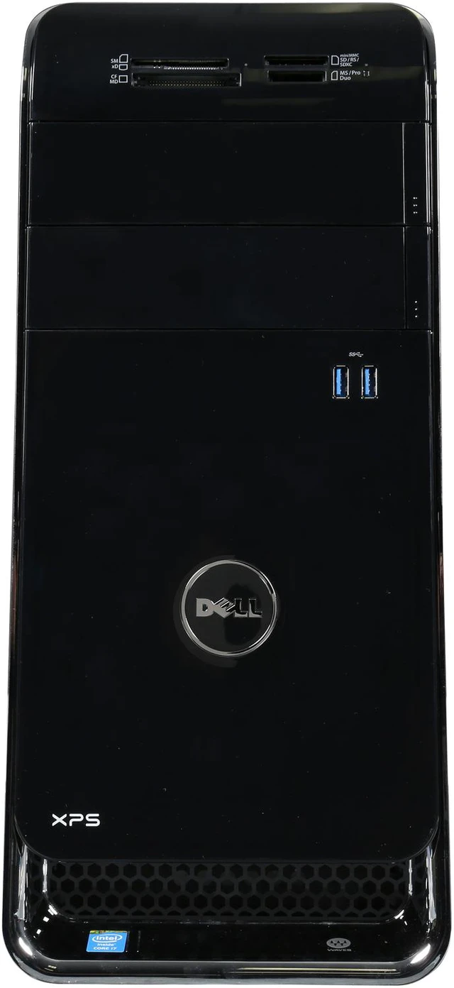 Alt view image 2 of 9 - DELL Desktop PC XPS 8700 (X8700-4813BLK) Intel Core i7-4790 16GB DDR3 2TB HDD 32GB SSD NVIDIA GeForce GTX 750Ti 2 GB Windows 7 Professional 64-Bit / Windows 8 Pro downgrade