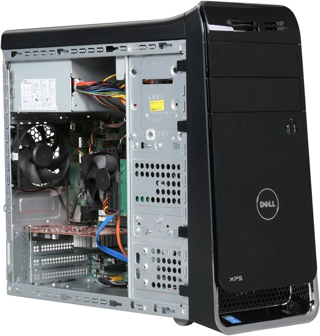 Alt view image 7 of 9 - DELL Desktop PC XPS 8700 (X8700-4813BLK) Intel Core i7-4790 16GB DDR3 2TB HDD 32GB SSD NVIDIA GeForce GTX 750Ti 2 GB Windows 7 Professional 64-Bit / Windows 8 Pro downgrade