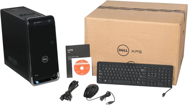 Alt view image 9 of 9 - DELL Desktop PC XPS 8700 (X8700-4813BLK) Intel Core i7-4790 16GB DDR3 2TB HDD 32GB SSD NVIDIA GeForce GTX 750Ti 2 GB Windows 7 Professional 64-Bit / Windows 8 Pro downgrade