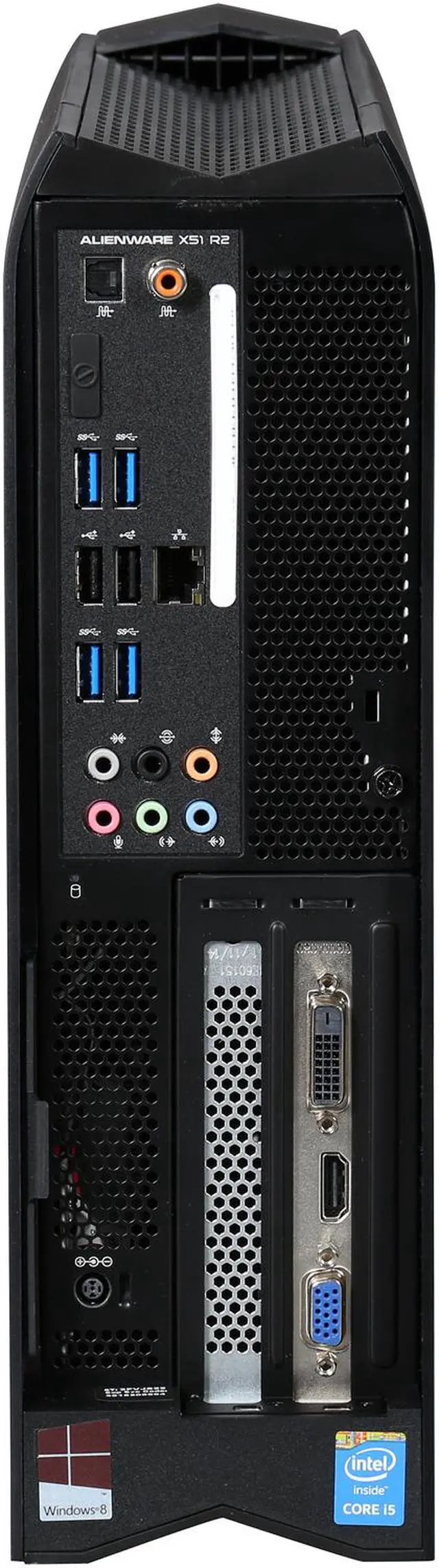 Alt view image 5 of 9 - Alienware Desktop PC X51 R2 AX51R2-2863BK Intel Core i5-4460 8GB DDR3 1TB HDD NVIDIA GeForce GTX 745  4 GB Windows 8.1 64-Bit