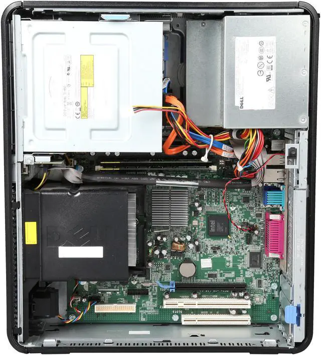 Alt view image 7 of 8 - Dell Optiplex 760 Desktop PC with Intel Core 2 Duo 3.16Ghz, 8GB RAM, 2TB HDD, DVDRW, Windows 7 Professional 64 Bit (Microsoft Authorized Refurbish) w/1 year warranty