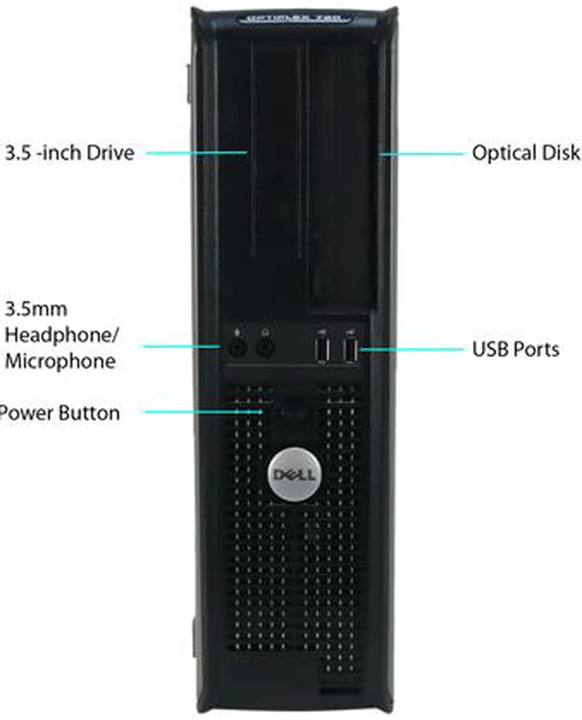 Main image of DELL Desktop PC 780 2.60GHz 4 GB 1TB HDD Windows 10 Pro 64-Bit
