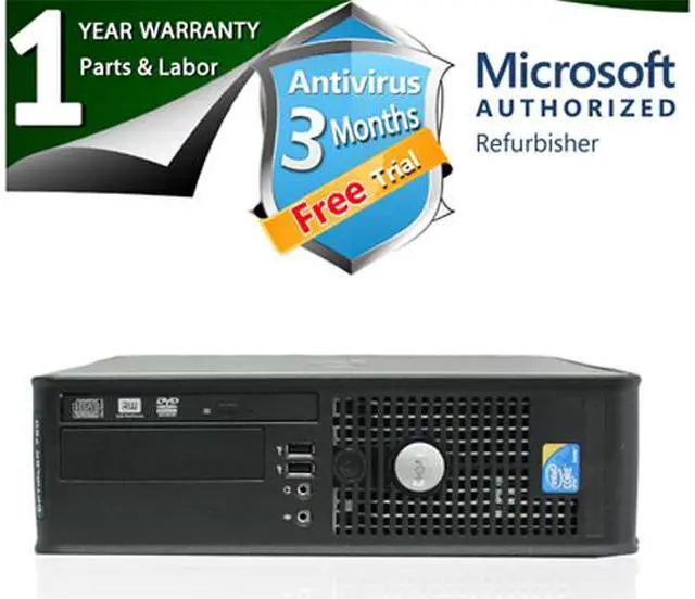 Alt view image 2 of 4 - DELL Desktop Computer 780 Intel Core 2 Duo E8400 8GB DDR3 1TB HDD Intel GMA 4500 Windows 7 Professional 64-bit