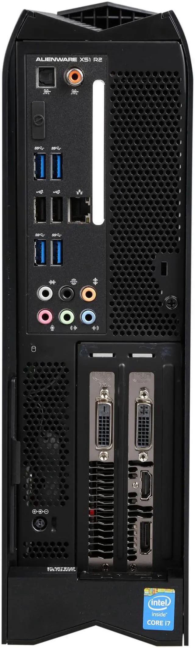 Alt view image 7 of 8 - Desktop PC Alienware X51 AX51R2-9311BK-2H Intel Core i7 4790 (3.6GHz) 8GB DDR3 1TB HDD Windows 8.1 64-Bit