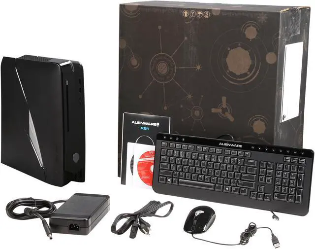 Alt view image 8 of 8 - Desktop PC Alienware X51 AX51R2-9311BK-2H Intel Core i7 4790 (3.6GHz) 8GB DDR3 1TB HDD Windows 8.1 64-Bit