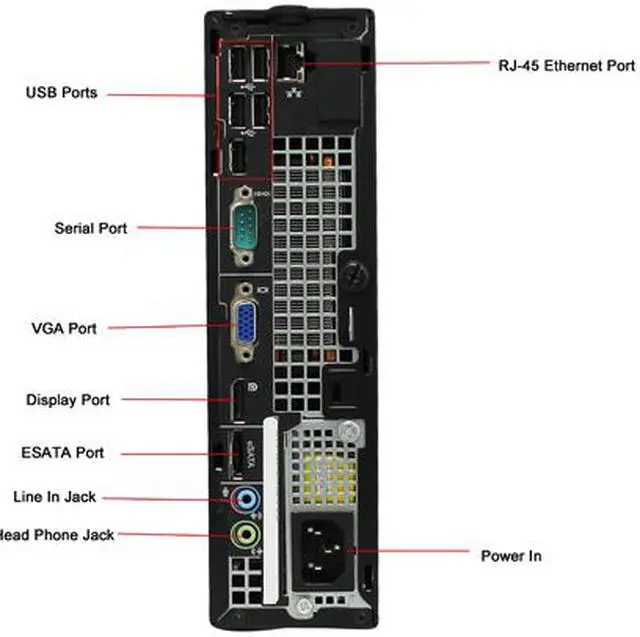 Alt view image 4 of 4 - DELL Desktop Computer 780 Intel Core 2 Duo E8400 4GB DDR3 160GB HDD Intel GMA 4500 Windows 7 Professional 64-bit
