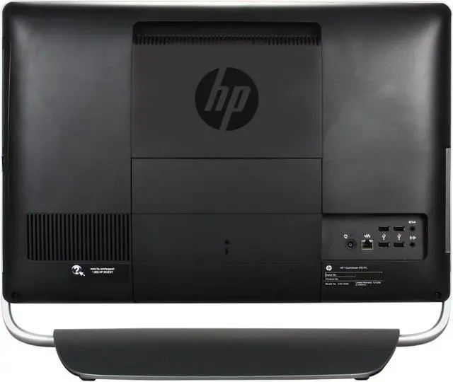 Alt view image 5 of 7 - HP All-in-One PC TouchSmart 520-1030 (QP790AA#ABA) Intel Core i3-2120 4GB DDR3 1TB HDD 23" Touchscreen Windows 7 Home Premium 64-Bit