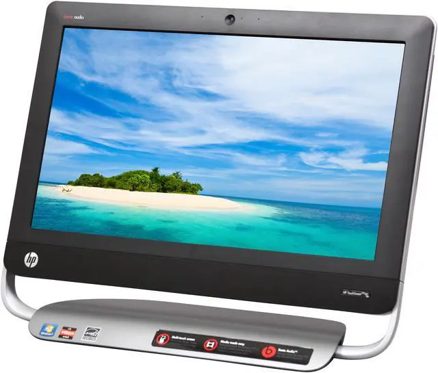Alt view image 3 of 7 - HP All-in-One PC TouchSmart 320-1050 (QP789AA#ABA) AMD A6-3600 6GB DDR3 1TB HDD AMD Radeon HD 6410D Windows 7 Home Premium 64-Bit