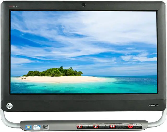 Alt view image 2 of 7 - HP All-in-One PC TouchSmart 520-1020 (QU167AA#ABA) Intel Pentium G620 4GB DDR3 500GB HDD 23" Touchscreen Windows 7 Home Premium 64-Bit