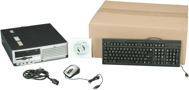 Refurbished: HP Desktop PC DC7700 3.40GHz 2GB 80GB HDD Windows 7 ...