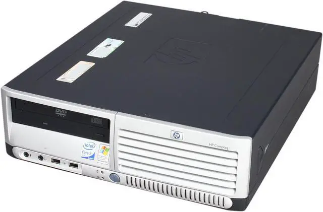 Alt view image 3 of 8 - HP Compaq Desktop PC DC7700 1.83GHz 2GB DDR2 80GB HDD Windows 7 Professional