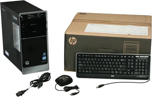 Alt view image 9 of 9 - HP Desktop PC Pavilion p7-1118 (QU078AA#ABA) Intel Core i3-2120 8GB DDR3 1.5TB HDD Intel HD Graphics Windows 7 Home Premium 64-Bit