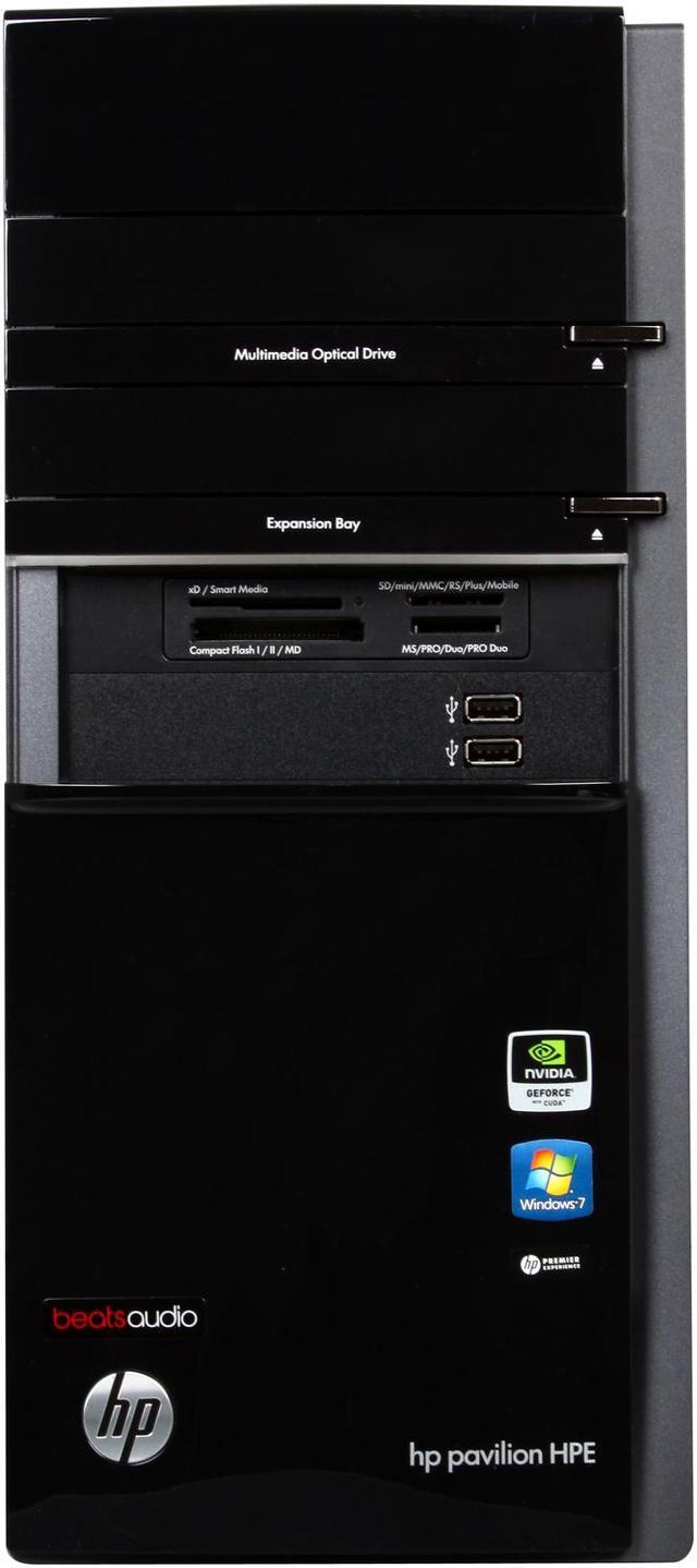 Alt view image 2 of 10 - HP Desktop PC Pavilion h8-1210 (QW693AA#ABA) AMD FX-Series FX-6100 10GB DDR3 1.5TB HDD NVIDIA GeForce GT 520 1GB Windows 7 Home Premium 64-Bit