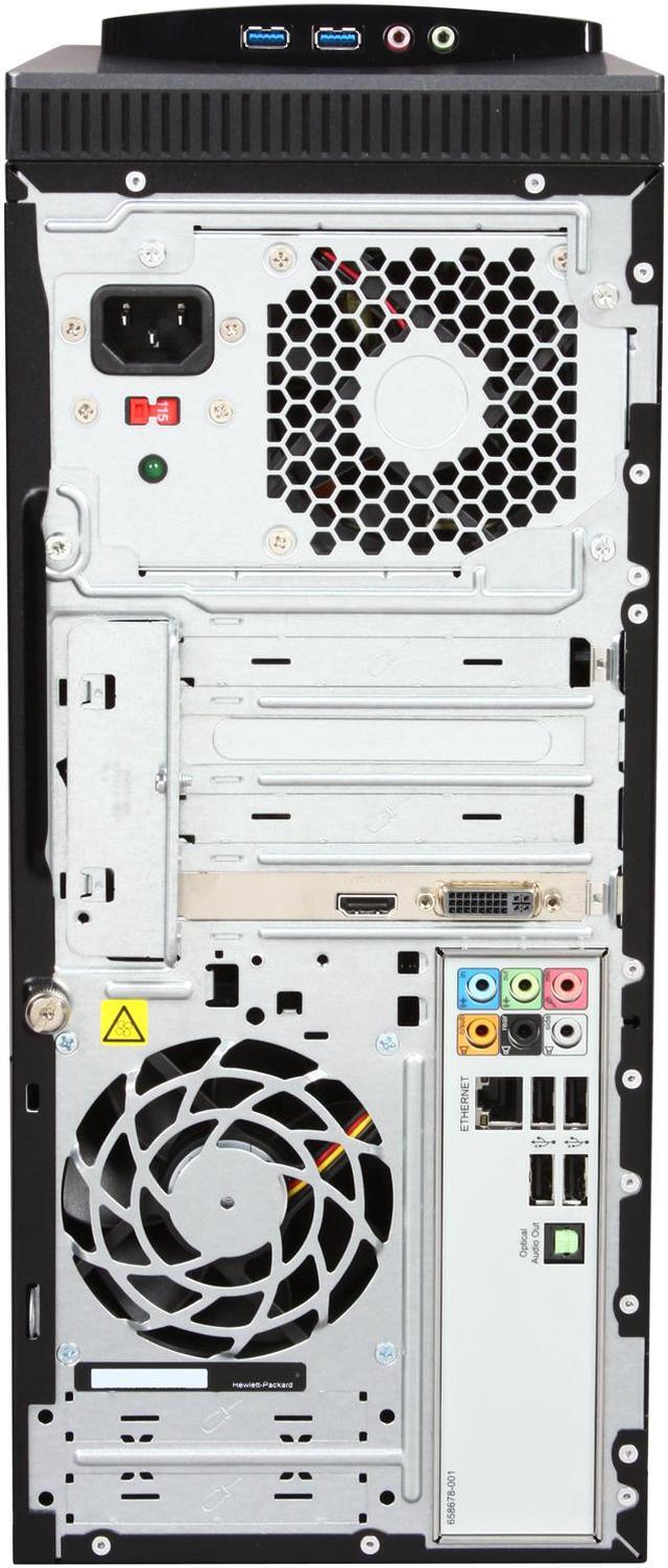 Alt view image 9 of 10 - HP Desktop PC Pavilion h8-1210 (QW693AA#ABA) AMD FX-Series FX-6100 10GB DDR3 1.5TB HDD NVIDIA GeForce GT 520 1GB Windows 7 Home Premium 64-Bit