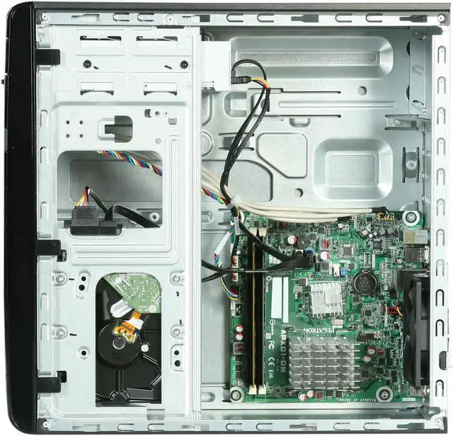 Alt view image 6 of 9 - HP Desktop PC Pavilion p2-1110 (QW688AA#ABA) AMD E-450 3GB DDR3 500GB HDD AMD Radeon HD 6320 Windows 7 Home Premium 64-Bit