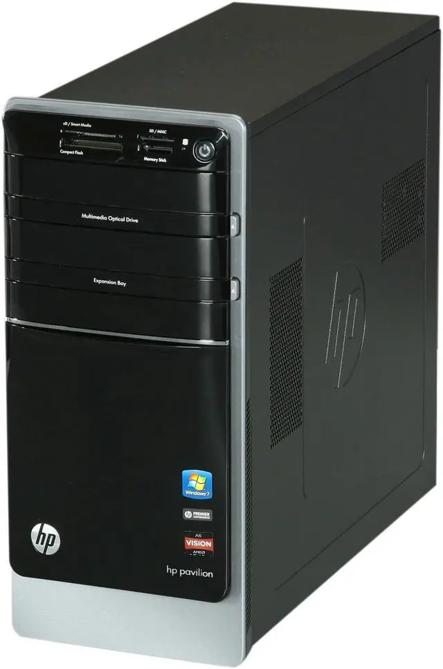 HP Desktop PC Pavilion p7-1210 (QW691AA#ABA) AMD A6-3620 6GB DDR3