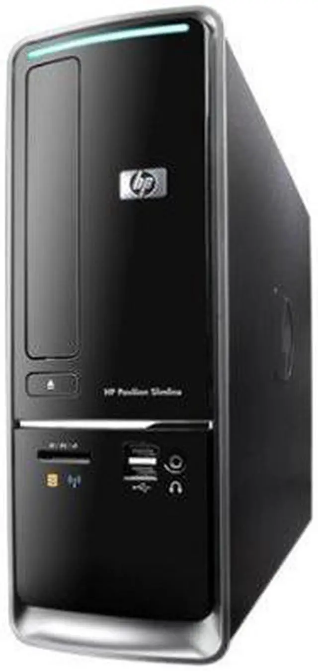 Main image of HP Desktop PC Bundle Pavilion Slimline s5503w-b (BQ465AAR#ABA) AMD Sempron 140 3GB DDR2 320GB HDD NVIDIA GeForce 6150 SE Windows 7 Home Premium 64-bit
