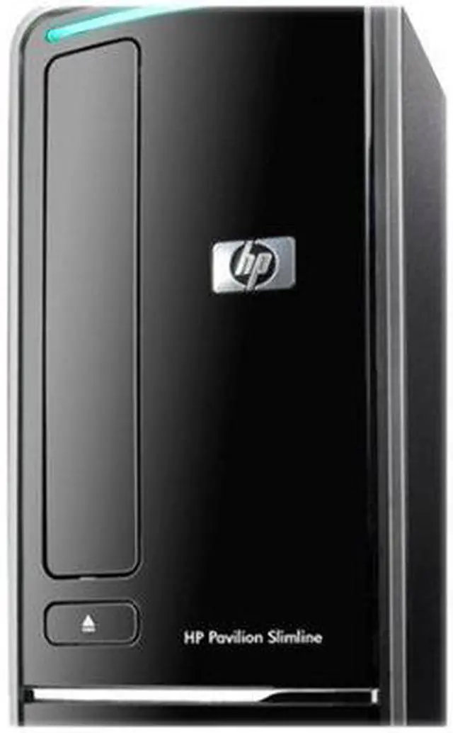Alt view image 3 of 5 - HP Desktop PC Bundle Pavilion Slimline s5503w-b (BQ465AAR#ABA) AMD Sempron 140 3GB DDR2 320GB HDD NVIDIA GeForce 6150 SE Windows 7 Home Premium 64-bit