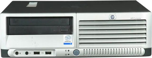 Alt view image 2 of 8 - HP Compaq Desktop PC 2.80GHz 1GB DDR2 80GB HDD Intel GMA 900 Windows XP Professional