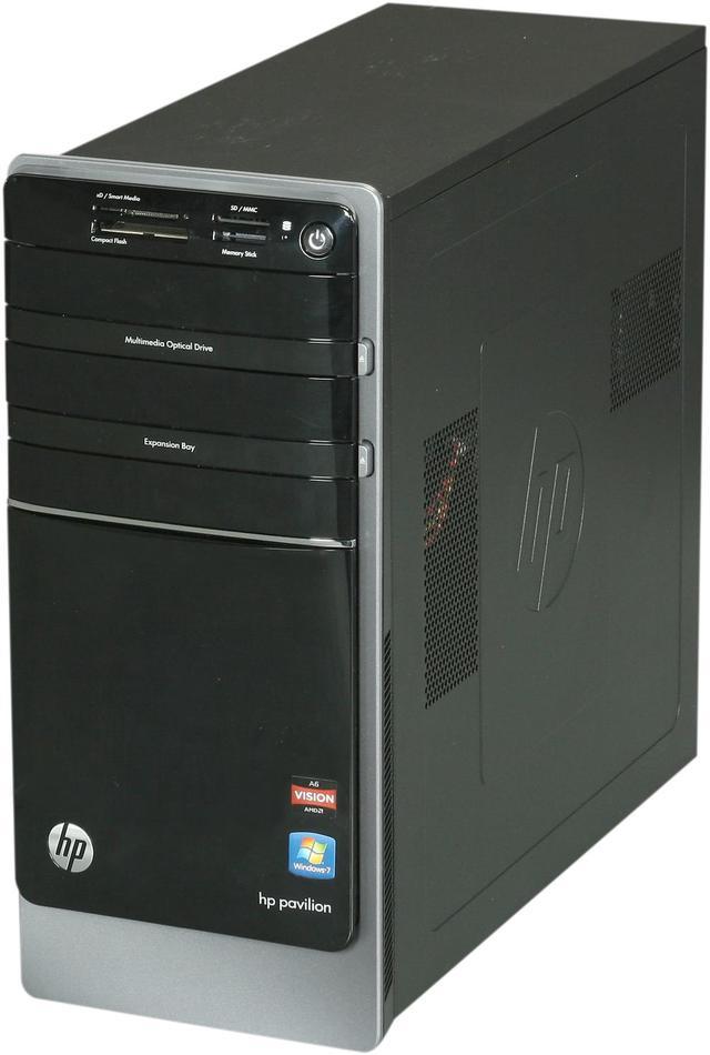 Refurbished: HP Desktop PC Pavilion p7-1157c (QU036AAR#ABA) AMD A6