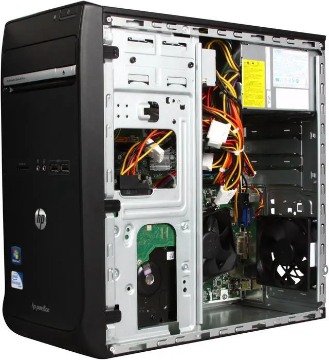 Alt view image 7 of 9 - HP Desktop PC Pavilion p6-2016 (QU168AAR#ABA) Intel Pentium G620 6GB DDR3 1TB HDD Intel HD Graphics Windows 7 Home Premium 64-Bit