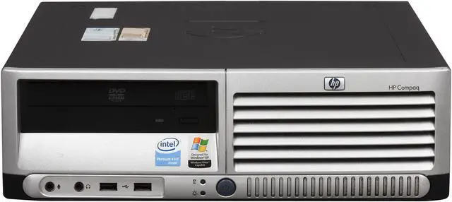 Alt view image 2 of 8 - HP Desktop PC DC5100 2.80GHz 1GB DDR 40GB HDD Windows XP Professional