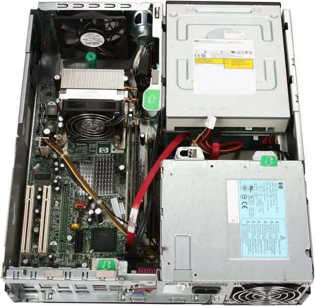 Alt view image 6 of 8 - HP Desktop PC DC5100 2.80GHz 1GB DDR 40GB HDD Windows XP Professional