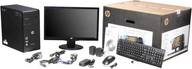 Alt view image 14 of 14 - HP Desktop PC Pavilion p2-1113w (QW726AAR#ABA) AMD E-300 4GB DDR3 500GB HDD AMD Radeon HD 6310 Windows 7 Home Premium 64-Bit