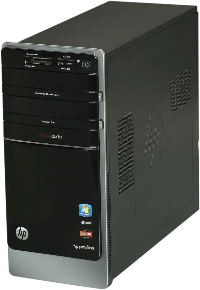 Alt view image 3 of 9 - HP Desktop PC Pavilion p7-1235 (H2M55AA#ABA) AMD A8-5500 8GB DDR3 1TB HDD AMD Radeon HD 7560D Windows 7 Home Premium 64-Bit