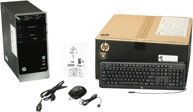 Alt view image 9 of 9 - HP Desktop PC Pavilion p7-1235 (H2M55AA#ABA) AMD A8-5500 8GB DDR3 1TB HDD AMD Radeon HD 7560D Windows 7 Home Premium 64-Bit