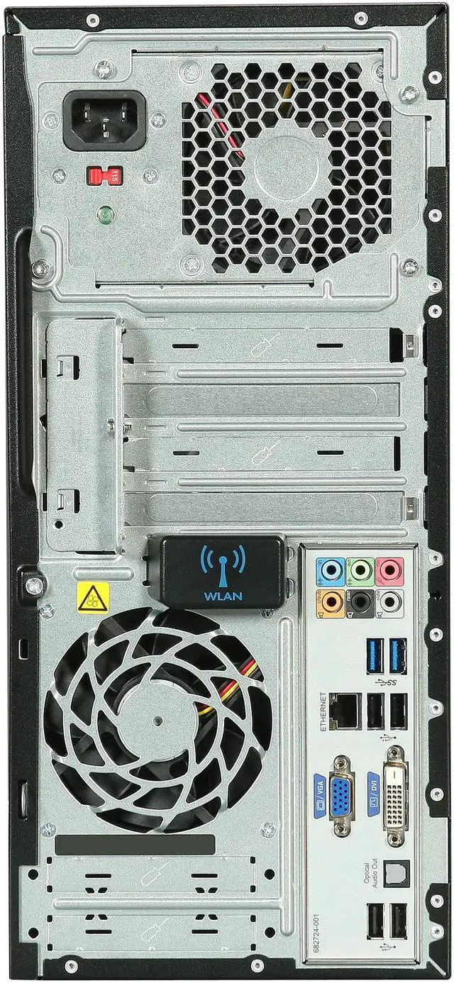 Alt view image 8 of 9 - HP Desktop PC Pavilion p7-1240 (H2L70AA#ABA) AMD A10-5700 10GB DDR3 1TB HDD AMD Radeon HD 7660D Windows 7 Home Premium 64-Bit