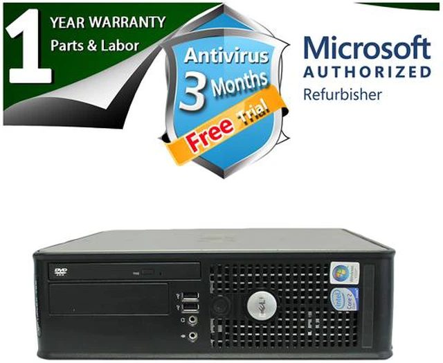 Alt view image 2 of 4 - DELL Desktop Computer 755 Intel Core 2 Duo E6550 2GB DDR2 80GB HDD Windows 7 Home Premium 64-Bit