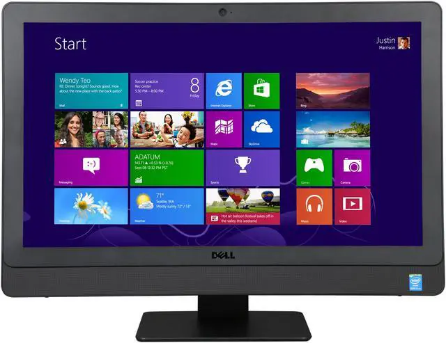 Alt view image 2 of 7 - DELL All-in-One PC OptiPlex 9030 Intel Core i5-4590S 8GB DDR3 500GB HDD 23" Windows 7 Professional 64-Bit with Windows 8.1 Pro License