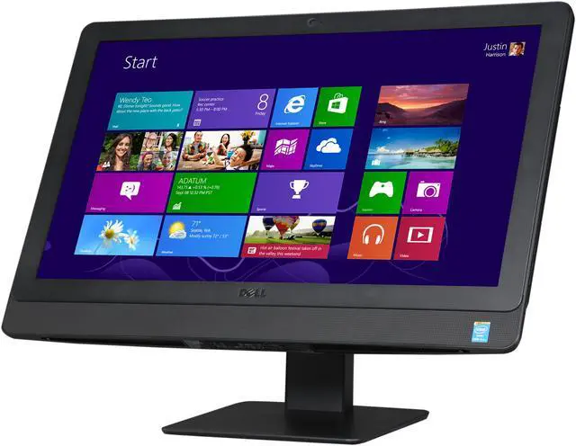 Alt view image 3 of 7 - DELL All-in-One PC OptiPlex 9030 Intel Core i5-4590S 8GB DDR3 500GB HDD 23" Windows 7 Professional 64-Bit with Windows 8.1 Pro License