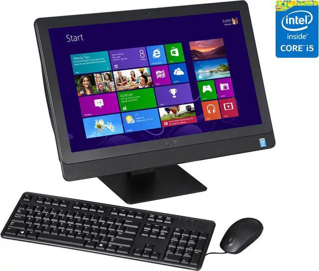 Main image of DELL All-in-One PC OptiPlex 9030 Intel Core i5-4590S 8GB DDR3 500GB HDD 23" Windows 7 Professional 64-Bit with Windows 8.1 Pro License