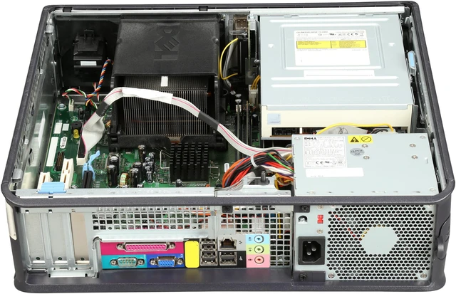 Alt view image 6 of 8 - Dell Optiplex GX620 Desktop PC with Dual Core Pentium D 3.40Ghz, 2GB RAM, 80GB HDD, DVDROM, Windows 7 Professional 32 Bit (Microsoft Authorized Refurbish) w/1 year warranty