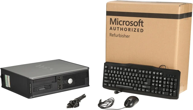 Alt view image 8 of 8 - Dell Optiplex GX620 Desktop PC with Dual Core Pentium D 3.40Ghz, 2GB RAM, 80GB HDD, DVDROM, Windows 7 Professional 32 Bit (Microsoft Authorized Refurbish) w/1 year warranty