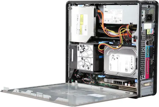 Alt view image 5 of 10 - Dell Optiplex 780 Desktop PC with Intel Core 2 Quad 2.66GHz, 2GB RAM, 250GB HDD, Windows 7 Professional 64 Bit