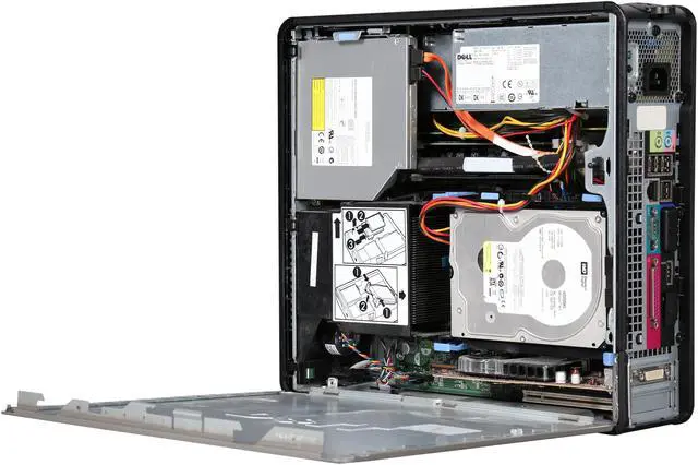 Alt view image 5 of 10 - Dell Optiplex 780 Desktop PC with Intel Core 2 Quad 2.66GHz, 16GB RAM, 250GB HDD, Windows 7 Professional 64 Bit