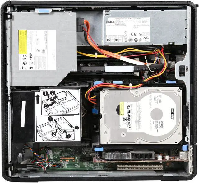 Alt view image 6 of 10 - Dell Optiplex 780 Desktop PC with Intel Core 2 Quad 2.66GHz, 16GB RAM, 250GB HDD, Windows 7 Professional 64 Bit