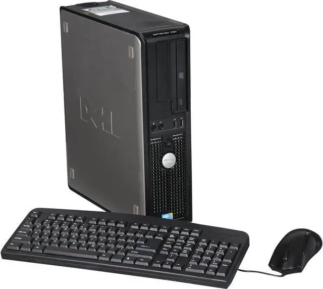 Main image of DELL Desktop Computer OptiPlex 760 Core 2 Duo 3.0 GHz 2 GB 160 GB HDD Windows 7 Home Premium (Microsoft Authorized Refurbisher)