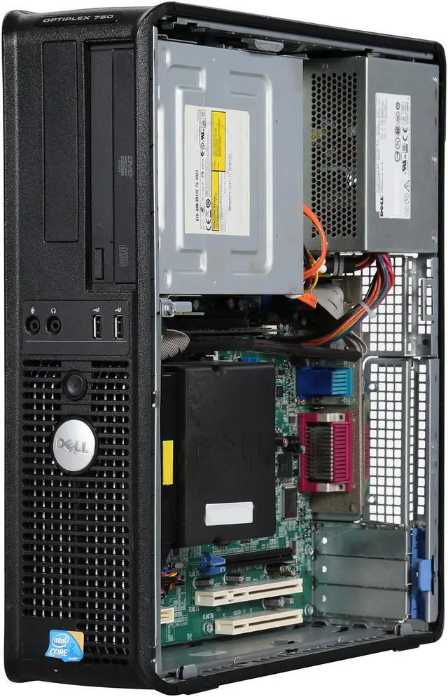 Alt view image 7 of 10 - DELL Desktop Computer OptiPlex 760 Core 2 Duo 3.0 GHz 2 GB 160 GB HDD Windows 7 Home Premium (Microsoft Authorized Refurbisher)