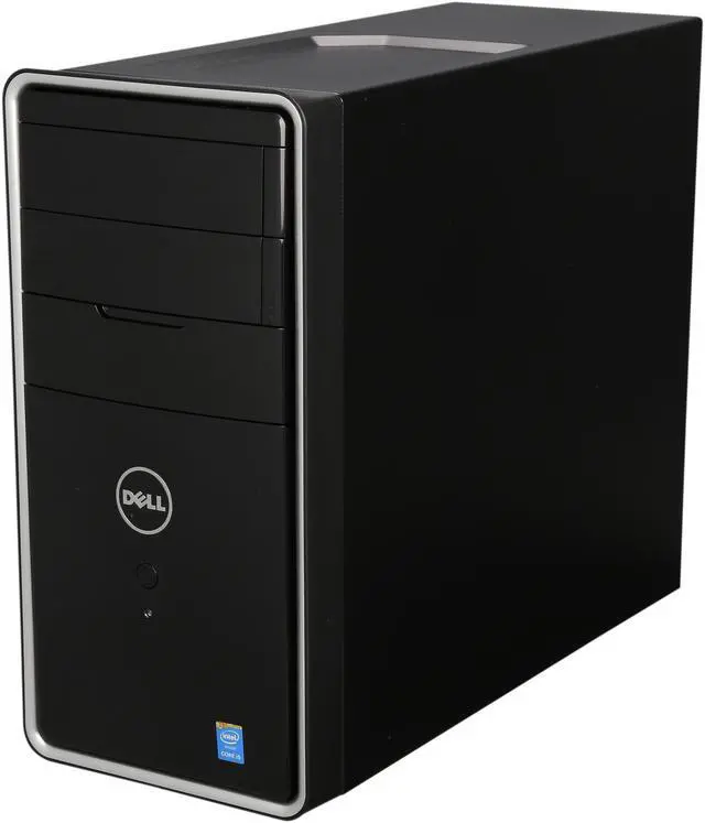Alt view image 3 of 9 - DELL Desktop Computer i3847-2311BK Intel Core i5-4460 12GB DDR3 1TB HDD Intel HD Graphics 4600 Windows 10 Home