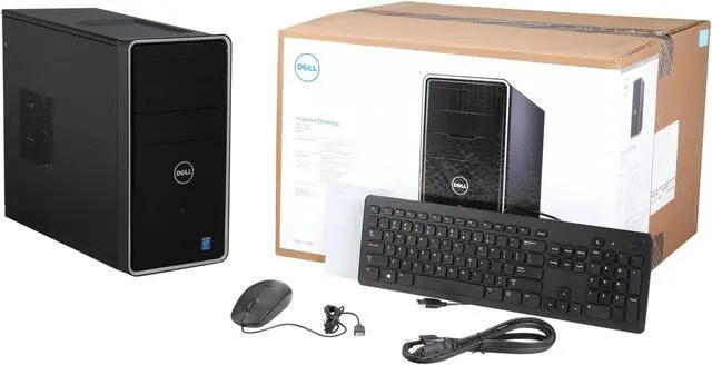 Alt view image 9 of 9 - DELL Desktop Computer i3847-2311BK Intel Core i5-4460 12GB DDR3 1TB HDD Intel HD Graphics 4600 Windows 10 Home