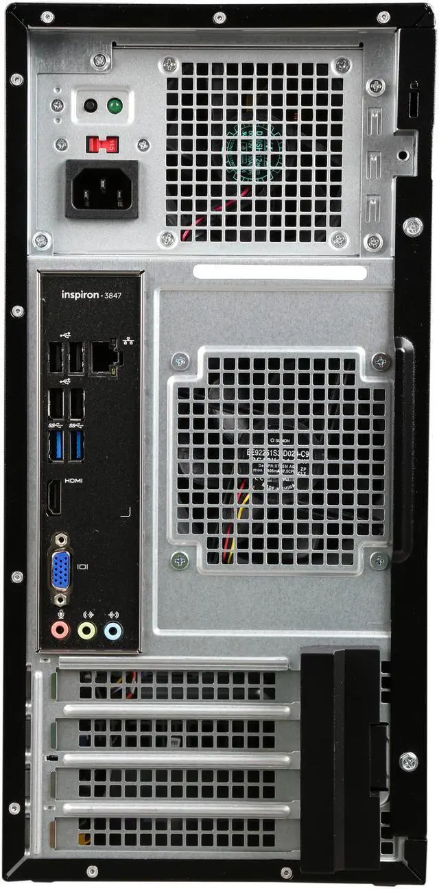 Alt view image 8 of 9 - DELL Desktop Computer i3847-8924BK Intel Core i7-4790 16GB DDR3 1TB HDD Intel HD Graphics 4600 Windows 8.1