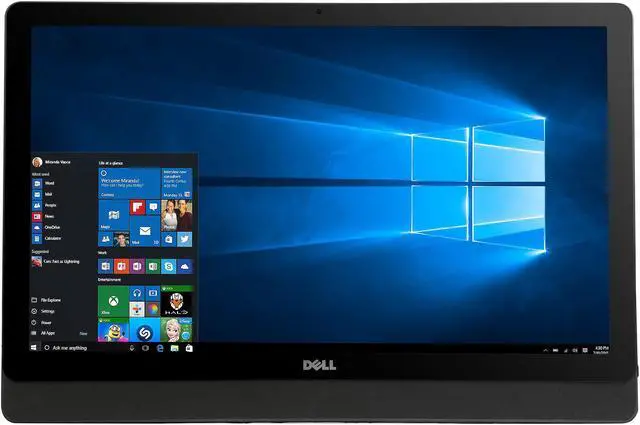 Alt view image 2 of 7 - DELL All-in-One Computer Inspiron i3455-10041BLK AMD A8-7410 8 GB DDR3L 1TB HDD 23.8" Touchscreen Windows 10 Home 64-Bit